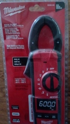  Milwaukee True RMS HVAC/R Clamp Meter 2236-20 LOW PRICE