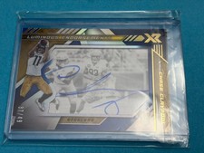 2020 Panini XR #LE-CC Chase Claypool Luminous Endorsements Blue #/49 Steelers