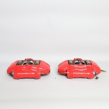1999-2012 Porsche 911 996 Front Brake Calipers Brembo Set Pair Black Oem
