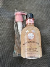 Exfoliante y limpiador corporal AVON Veilment Natural Spa rosa negra. ENVÍO GRATIS