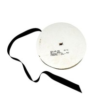 15/16" Black Grosgrain Ribbon Size 5 100 Polyester 100 Yards/Roll Almost Full