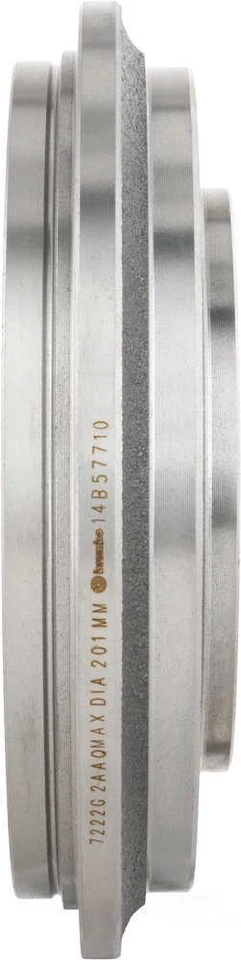 Tambor de freno-Premium OE equivalente Brembo 14.B577.10 para Honda Civic 06-11 Foto 3 de 4