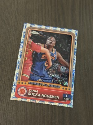 2024 Topps Chrome McDonald's All American McFlurry Refractor ZANIA SOCKA-NGUEMEN