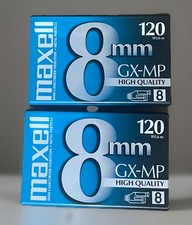 Maxell 8mm GX-MP 120 Video Camcorder Cassette Tape P6-120GX - New Sealed Lot 2