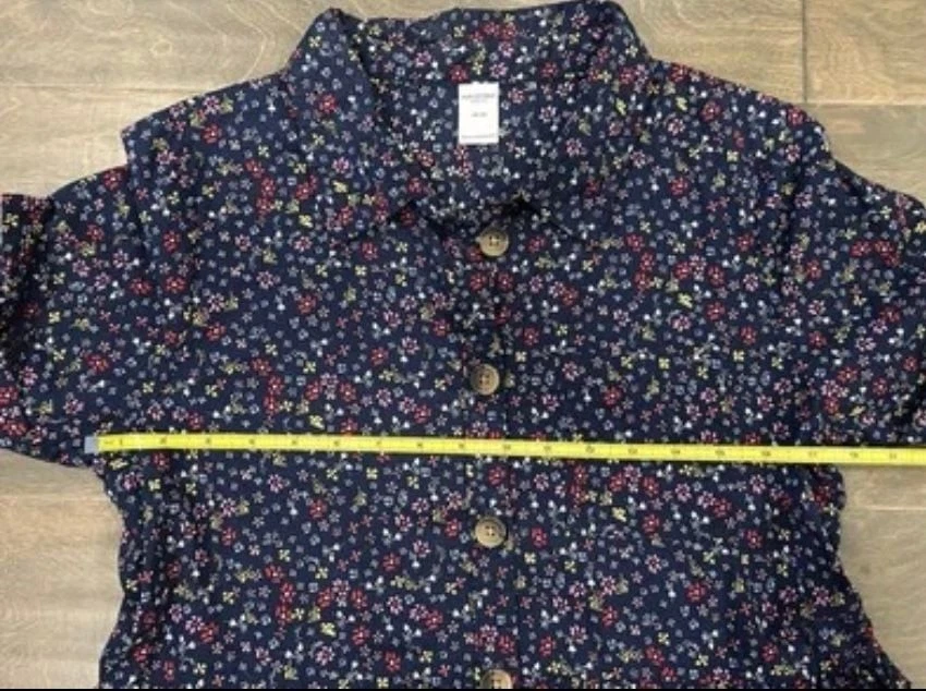 Vestido floral Arizona Jeans Co. 20,5 para niña Foto 3 de 4