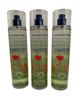 Lot of 3 Bath and Body Works 8oz Country Chic Fine Fragrance Mist