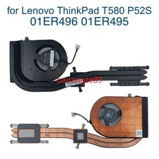 For Lenovo Thinkpad T580 P52S 20L9 20LB LC CPU Cool Fan Heatsink 01ER496 01ER495