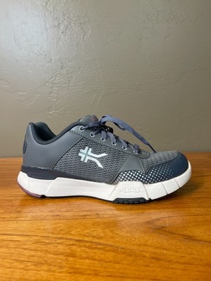KURU Quantum Shoes Womens 9.5 Gray Running Cushioned Sneakers Arch Support