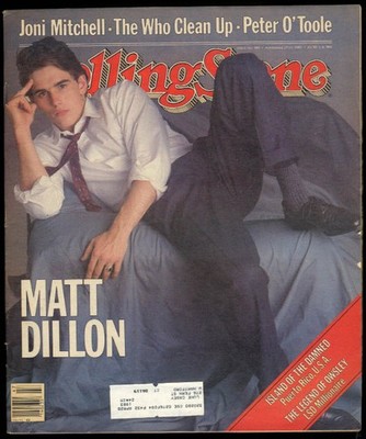 ROLLING STONE Matt Dillon Joni Mitchell Peter O'Toole 11/25 1982