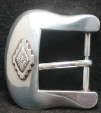 XC27105 COOL VINTAGE 1970s  CLASSIC TONGUE-TYPE  UNISEX FASHION BELT BUCKLE