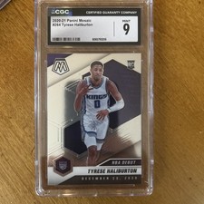 2020-21 Panini Mosaic - NBA Debut Tyrese Haliburton #264 Silver Prizm (RC)