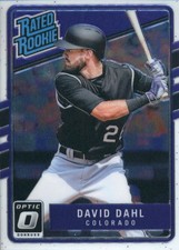 2017 Donruss Optic #32 David Dahl RR RC - BB