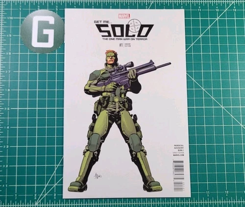 Solo #1 (2016) NM 1:10 Teaser Variant Mike Deodato Jr. Marvel Comics Spider-Man 