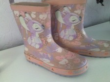 1 pr girls wellington boots