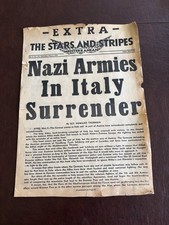 EXTRA Edition Stars and Stripes (Mediterranean) May 3, 1945