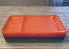 Tupperware Lot ~ 8 Divided Cafeteria Style 15...