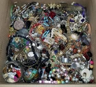 Vintage/Retro/Modern Costume Scrap/Upcycle Grab Jewelry Lot (BOX A) ~ 14.4 LBS