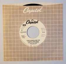 John Lennon US 45 Capitol B-44230 Jealous Guy Promotional / DJ Copy