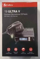 NEW Cobra 19 Ultra V Ultra-Compact Full Featured CB Radio 40-Channel Fixed-Mount