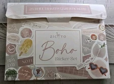 Zicoto Boho Sticker Set~ 1228 Stickers
