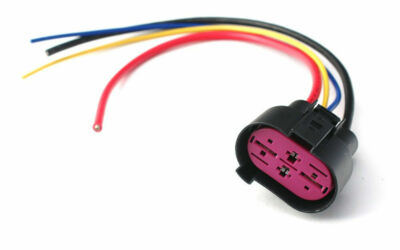 1J0906234 Für Audi A3 VW Jetta Rabbit Golf GTI 4-Wege-Kühlerlüfter-Motorstecker