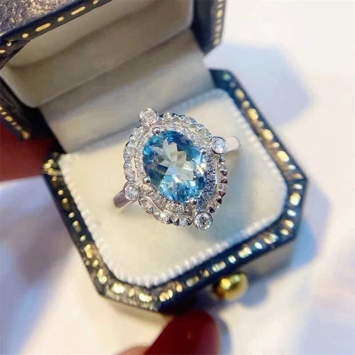 Gorgeous Cubic Zircon Women 925 Silver Plated,Gold Plated Ring Jewelry Sz 6-10 - Picture 13 of 42