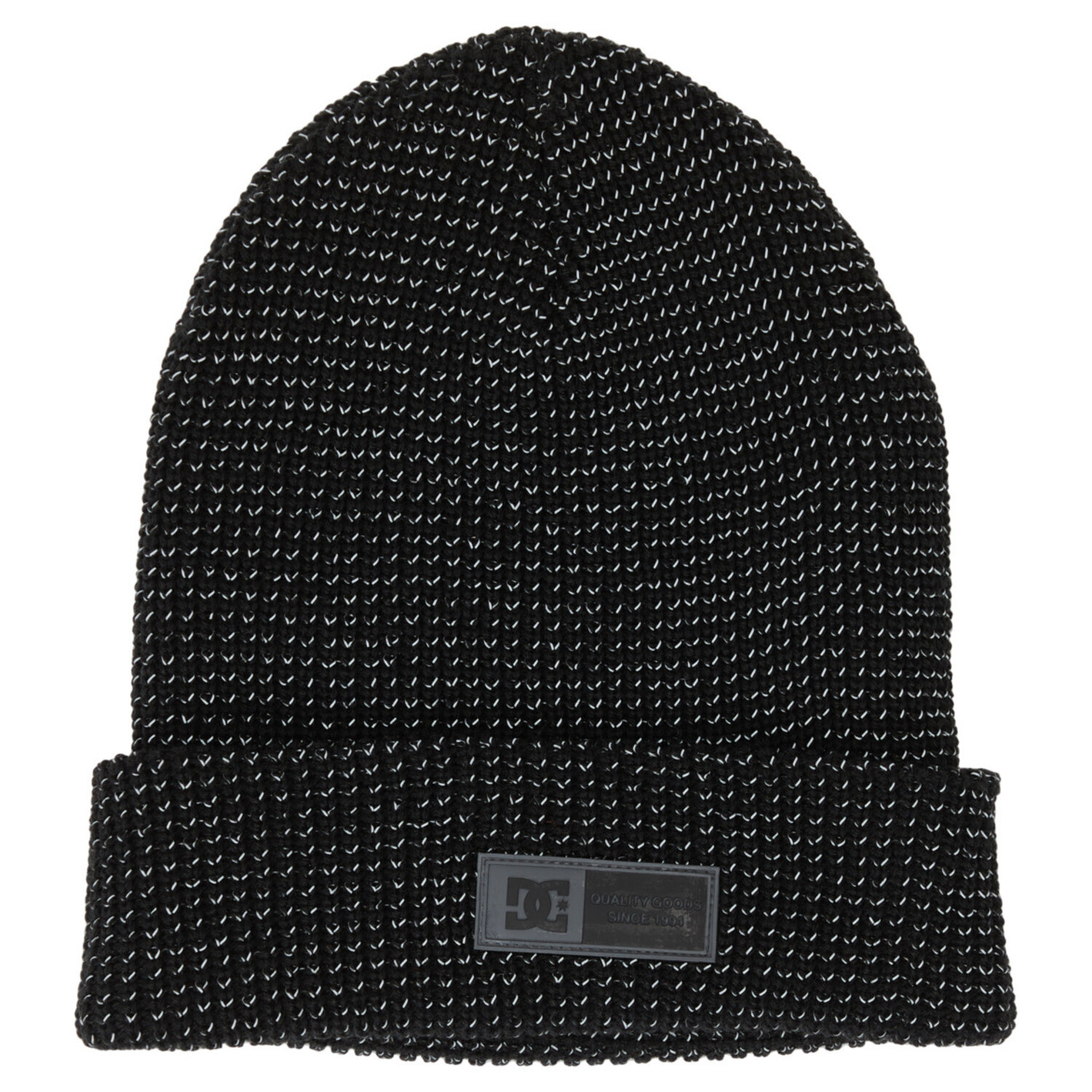 Dc shoes sight beanie reflective black 2024 cappellino new ski snowboard