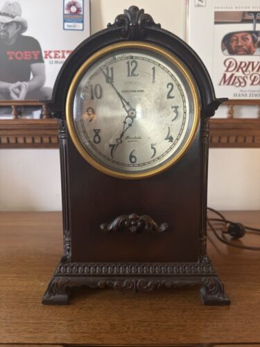 Revere Herschede Telechron Motored clock Electrically Wound Rare Model