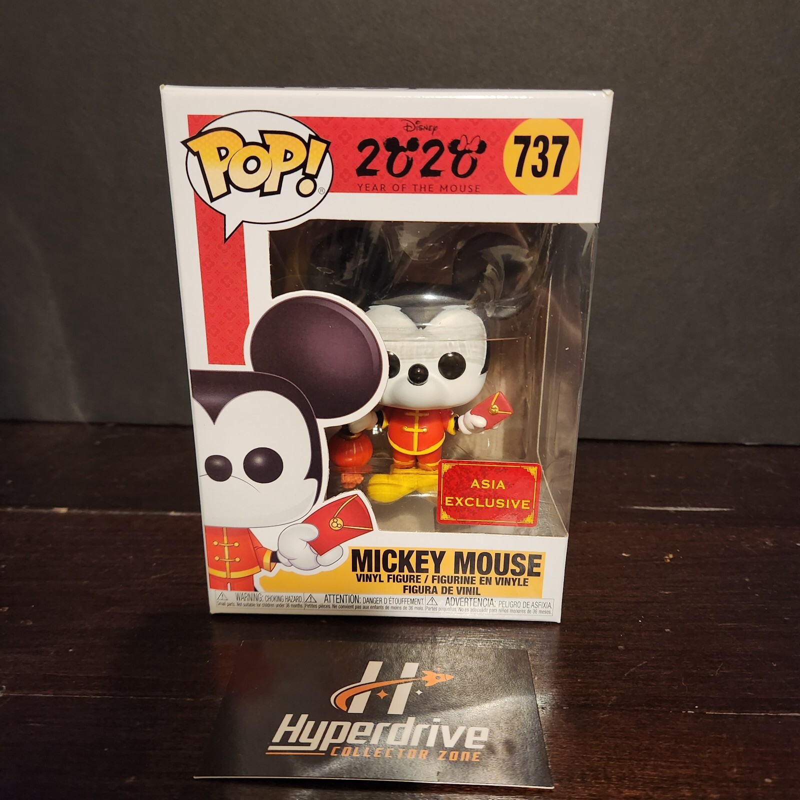 Disney 2020 Year Of The Mouse Mickey Mouse Funko Pop Vinyl Figure #737 Asia