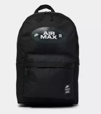 Nike Black Air Max Heritage Unisex Backpack (HJ8299-010) (25L