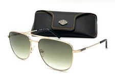 HARLEY DAVIDSON HD1011X 32P Gold / Green Gradient 59mm Eyeglasses
