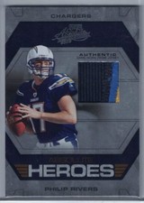2008 ABSOLUTE MEMORABILIA ABSOLUTE HEROES MATERIALS PRIME PHILIP RIVERS #46/50