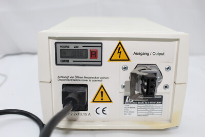 LEJ Microscope Power Supply LED Status Hour Display EBQ-100 DC-Z Tested