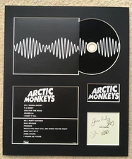 ARCTIC MONKEYS - Signed Autographed - AM - Album Display