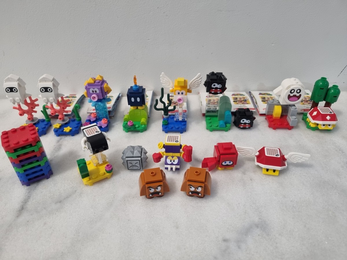 Ｍak Mario Lego Blind Bag Codes Lego Super Mario Character Packs