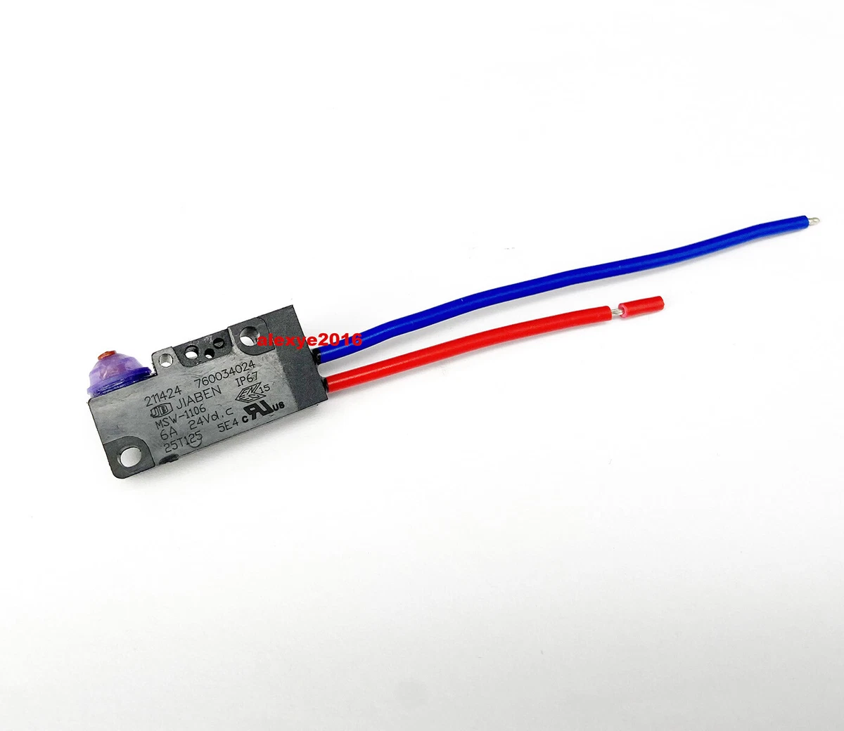 1 PCS JB JIABEN MSW-1106 IP67 Switch 6A 24Vd.c 25T125 5E4 Part 