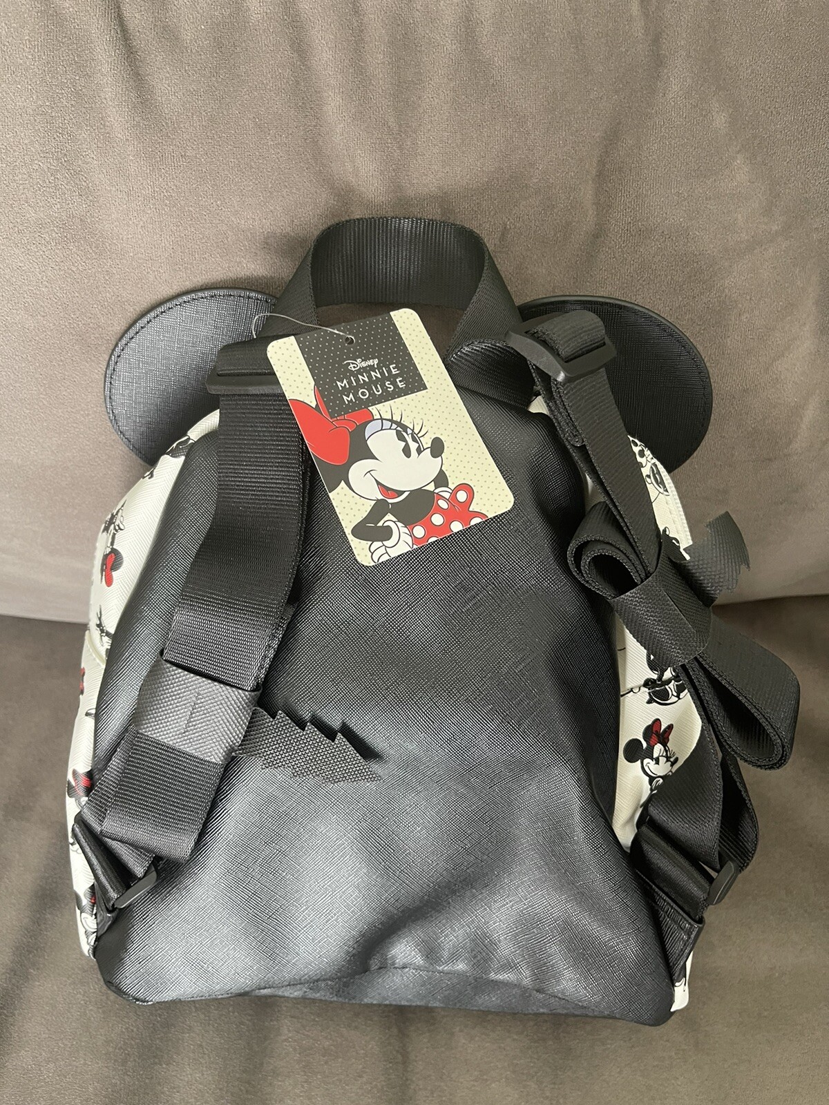 Disney Mickey & Minnie Mouse Women's and Kids Faux Leather  11.5" Mini Backpack
