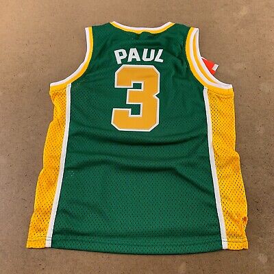 JordansSecretStuff Chris Paul West Forsyth High School Basketball Jersey Custom Throwback Retro Jersey L
