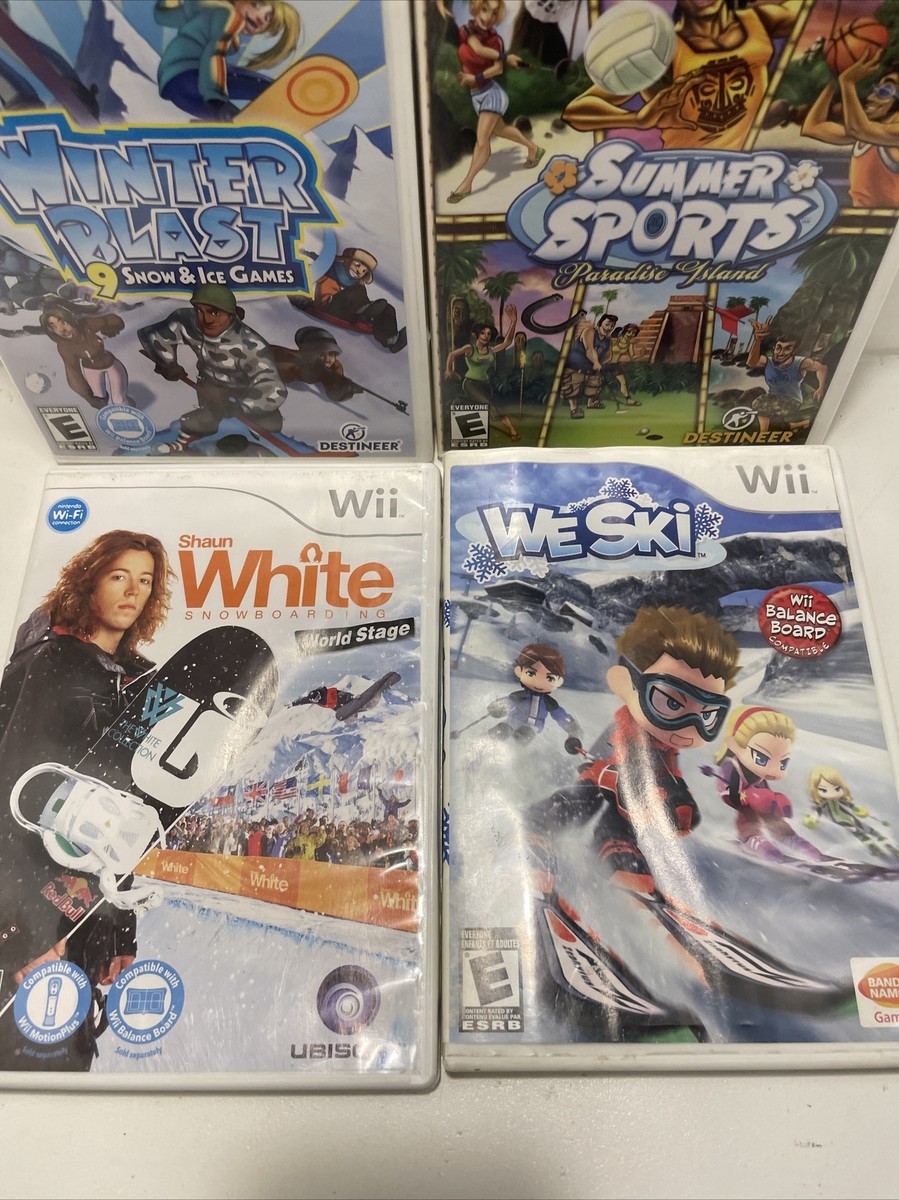 Lot of 7 Nintendo Wii Sports Games Bundle Various Titles | eBay