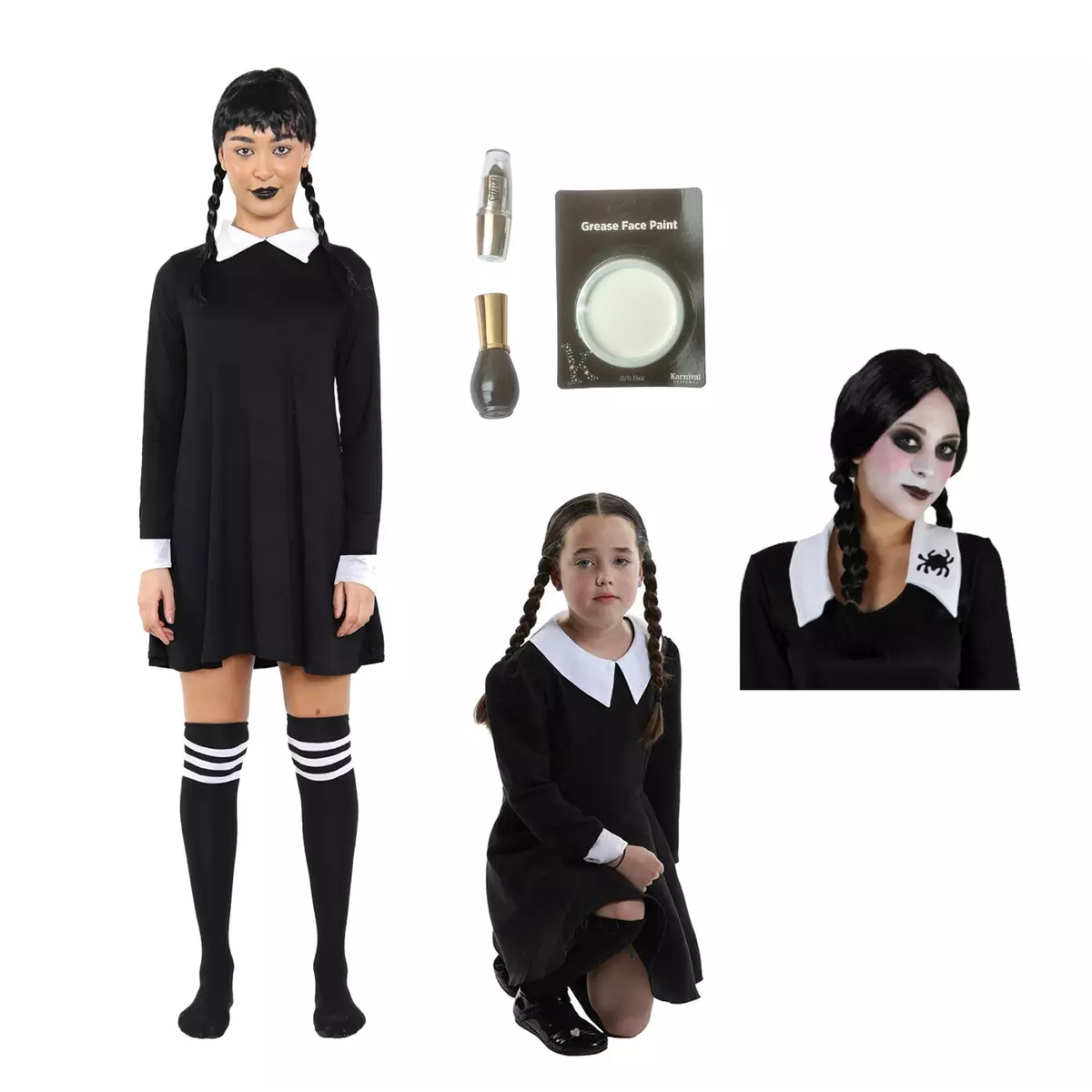 Addams Family Adult Wednesday Costume