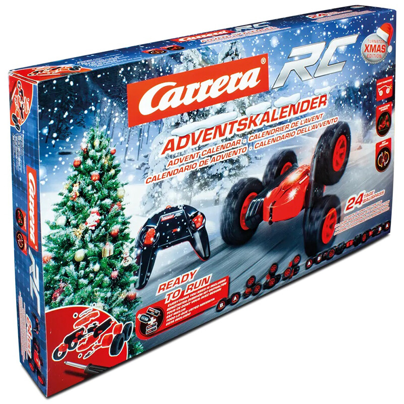 Радиоуправляемый автомобиль Carrera Adventskalender 24 ГГц - X-mas Turnator Bausatz Fahrzeug Advent 6890₽