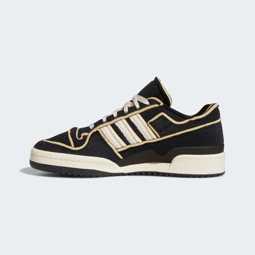 adidas forum 84 low premium black cream & yellow