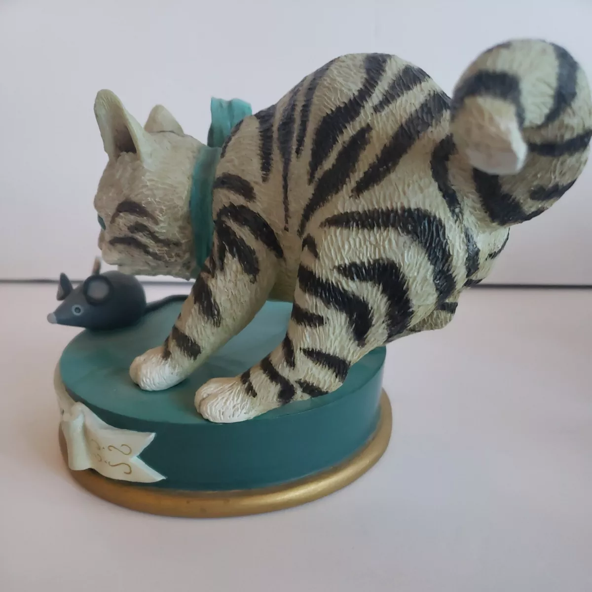 Danbury Mint SCAREDY-CAT Quotable Cats Sculpture Figurine by