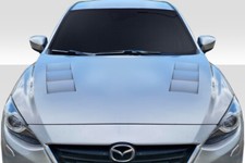 14-18 Mazda Mazda 3 Velocity Duraflex Body Kit- Hood 117469 14-18 Mazda Mazda 3 Velocity Duraflex Body Kit- Hood 117469