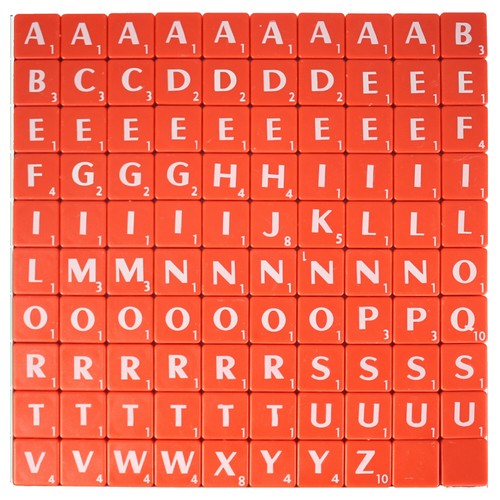 Pack 100/200/300 piezas de piedras de plástico letras número A a Z alfabeto palabra - Imagen 5 de 18