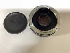 Vivitar 2X-7 Teleconverter Camera Lens with Caps Konica Mount