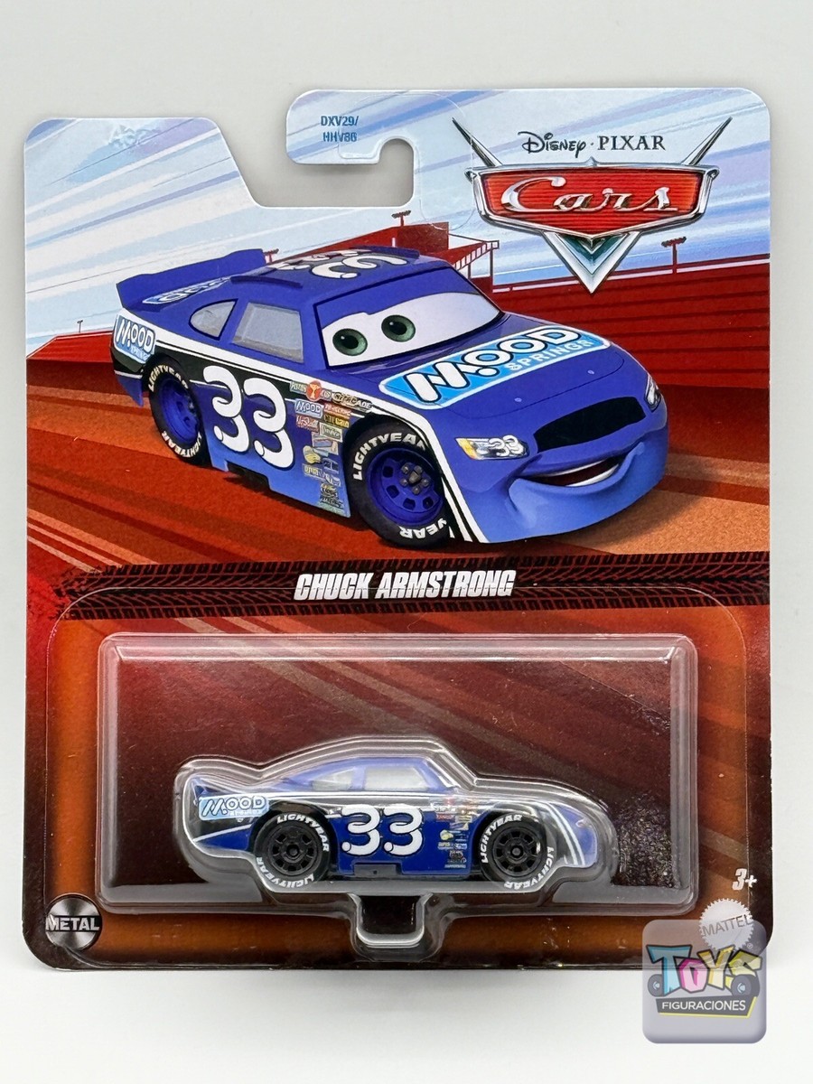 Disney Pixar Cars Chuck Armstrong - Mood Springs #33 Metal Red
