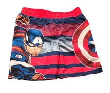 Marvel Avengers Captain America Ironman Swim Shorts Trunks Boy Size 3T