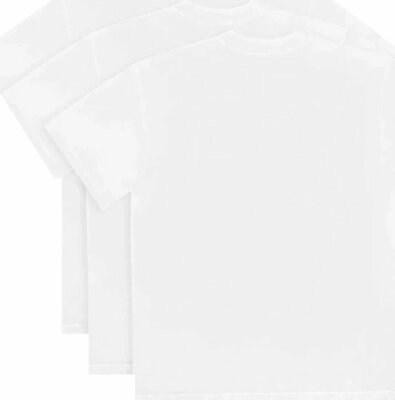 Travis Scott Cactus Jack White Tees (3 Pack) Size S-XL 100