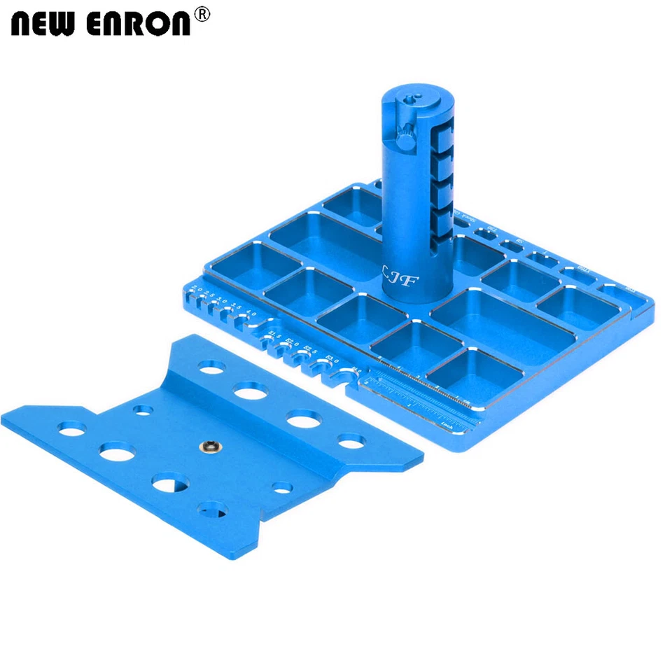 Multifunctional 360 Rotation Repair Station Work Stand For RC Axial SCX10 TRX4 - Image 3 of 4